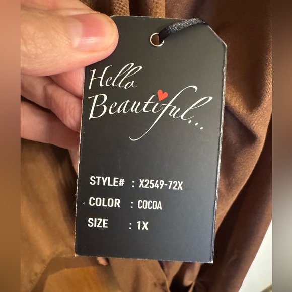 New w/tags, full zip, lightweight hoodie, size 1X, long sleeve, from Splash - Picture 6 of 13